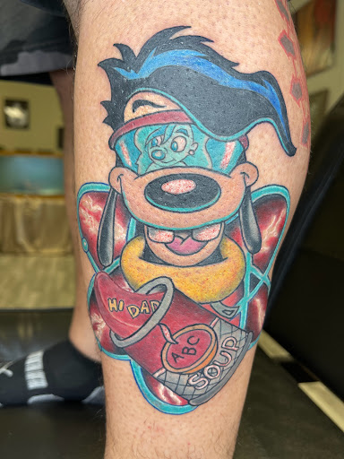 Explore logging tattoo ideas, creative tattoo ideas in Watford City, available at Soulful Ink Studios