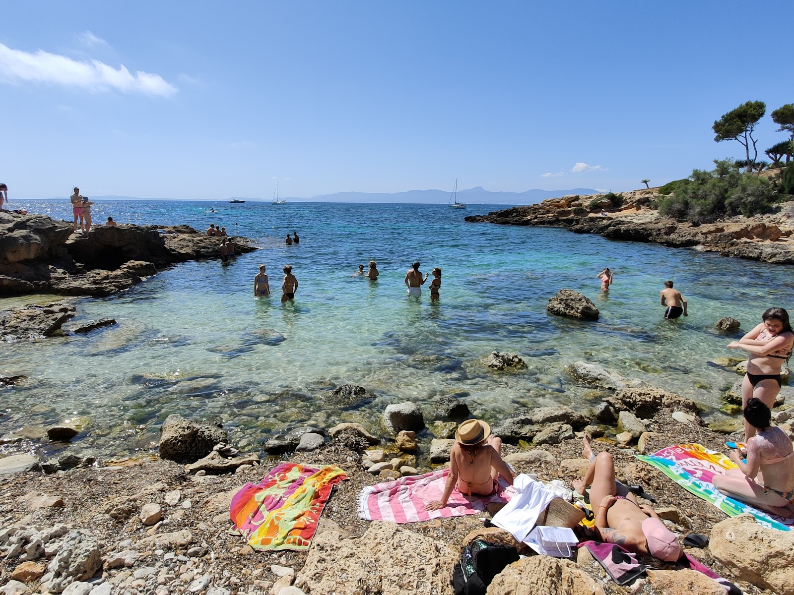 Platja Calo de ses Lleonardes'in fotoğrafı çok temiz temizlik seviyesi ile