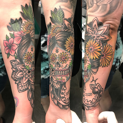 Explore christian tattoos ideas, creative tattoo ideas in Kansas City, available at Golden Stag Tattoo and Gallery