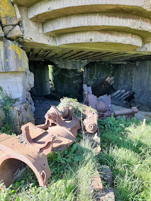 German gun battery à Longues-sur-Mer