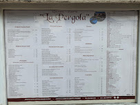 Menu du Ristorante Pizzeria La Pergola à Faenza