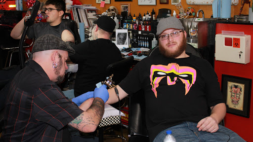 Explore hammerhead shark tattoo ideas, creative tattoo ideas in Sioux Falls, available at Vishnu Bunny Tattoo and Piercing