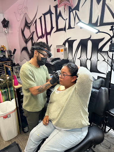 Explore boyfriend name tattoo ideas on chest, creative tattoo ideas in Downey, available at Superior Ink Tattoo and Piercings