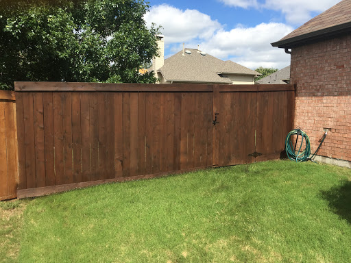 Mckinney Fence Stain and Roof Repair