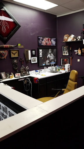 Explore music tattoo ideas for females, creative tattoo ideas in Hazard, available at Electric Chair Tattoo