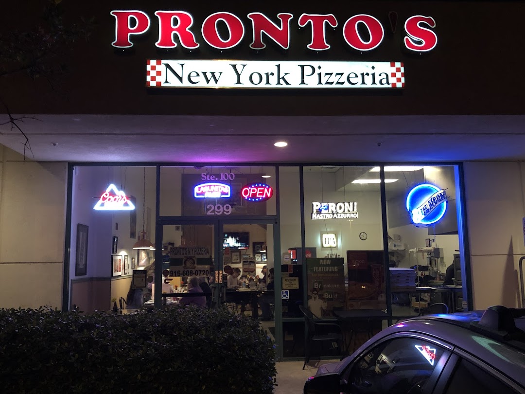 Prontos New York Pizzeria