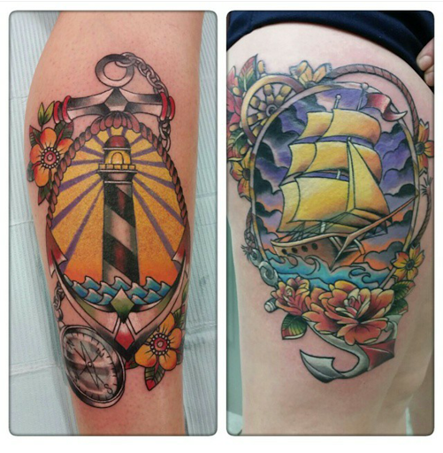 Explore wedding band tattoo ideas, creative tattoo ideas in Easley, available at Amber Island Tattoo