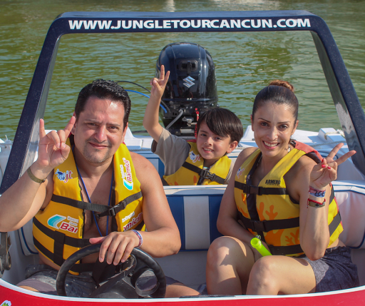 Jungle Tour Adventure Cancun-Speed Boat & Snorkeling tour