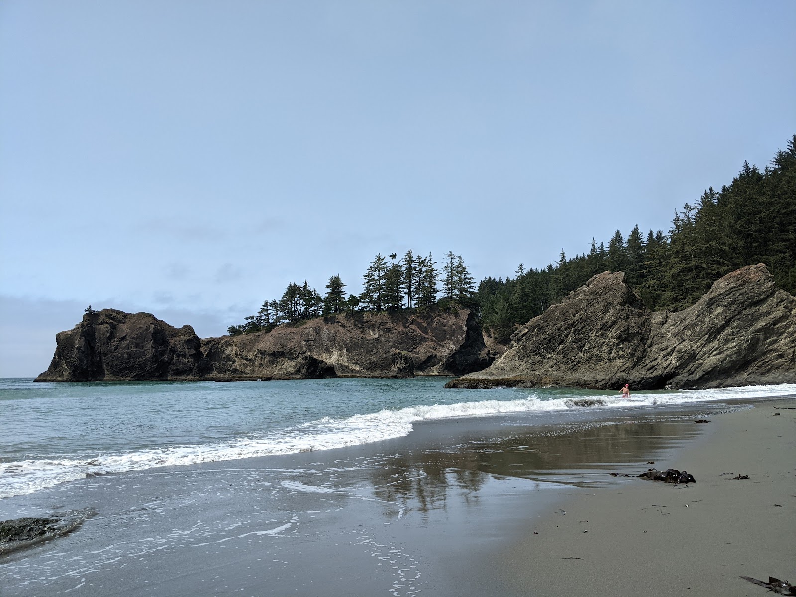 Fotografie cu Secret Beach Oregon cu nivelul de curățenie înalt