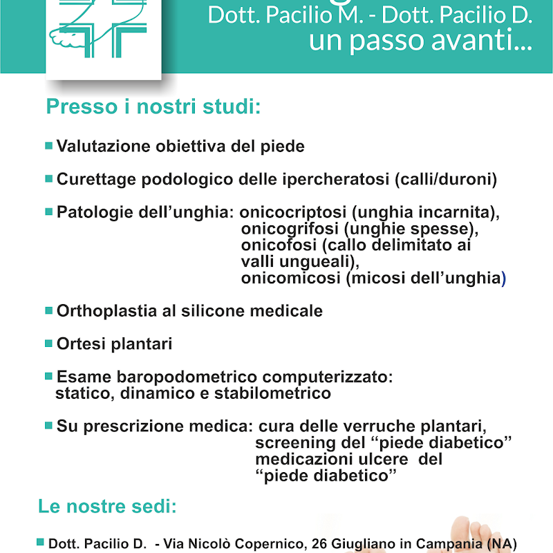 Podologo Giugliano in Campania-Dott. Daniele Pacilio