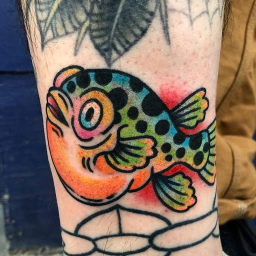 Explore dahlia tattoo ideas, creative tattoo ideas in Brooklyn, available at Electric Lotus Tattoo