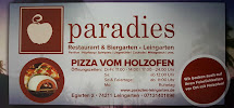 Restaurant Paradies Leingarten à Leingarten menu