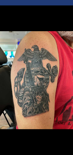 Explore jamaican tattoo ideas, creative tattoo ideas in New Braunfels, available at To The Moon Tattoo Studio