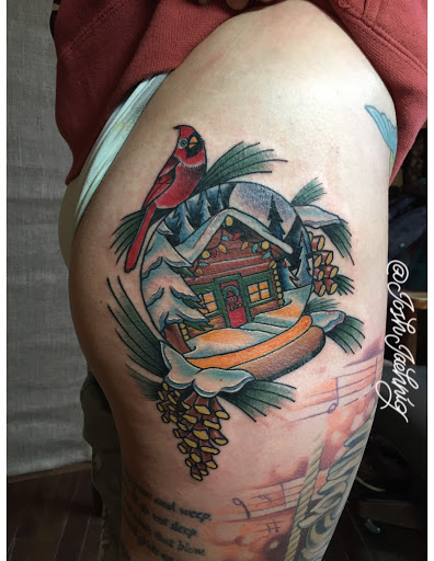 Explore tattoo ideas for a son, creative tattoo ideas in Houghton, available at Bramble & Stag Tattoo Parlour