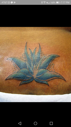 Explore mermaid tail tattoo ideas, creative tattoo ideas in Lufkin, available at Blue Lotus Tattoo & Piercing