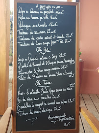 Restaurant La Reine Jeanne à Sainte-Maxime (le menu)