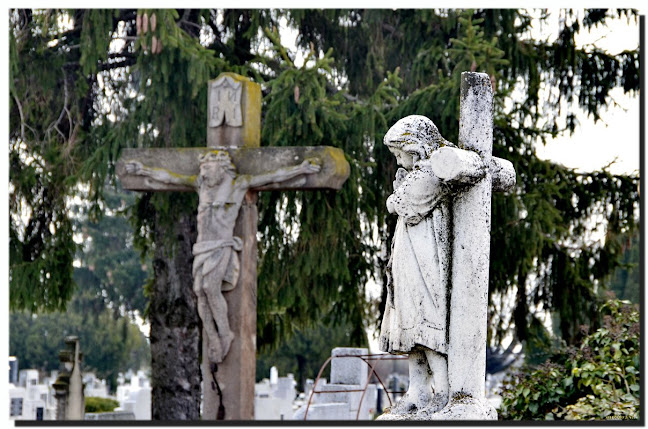 Szent Imre temetői kereszt - Jászberény