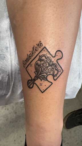 Explore kiss lip tattoo ideas, creative tattoo ideas in Reno, available at My Religion Tattoo - No Piercing