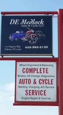 DE Medlock Auto & Cycle LLC - Car repair in Odessa, TX, Odessa - Rated 4.7/5