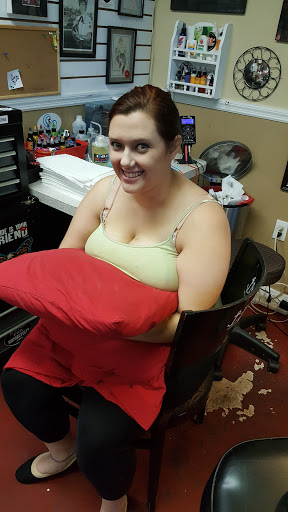 Explore pentagram tattoo ideas, creative tattoo ideas in Saint Augustine, available at Sailor Chers Tattoo & Body Piercing