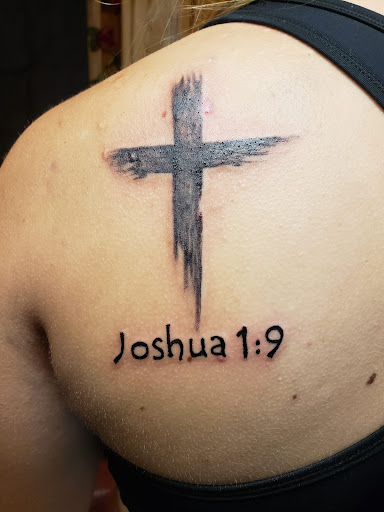 Explore scripture tattoos ideas, creative tattoo ideas in Salem, available at Body Graphix Tattoo Studio