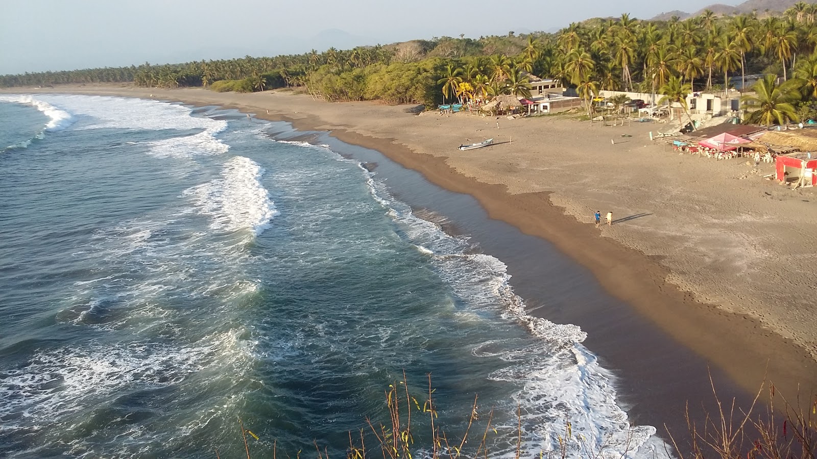 Playa de San Telmo的照片 带有棕沙表面