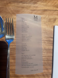 Restaurant Mirazur à Menton menu