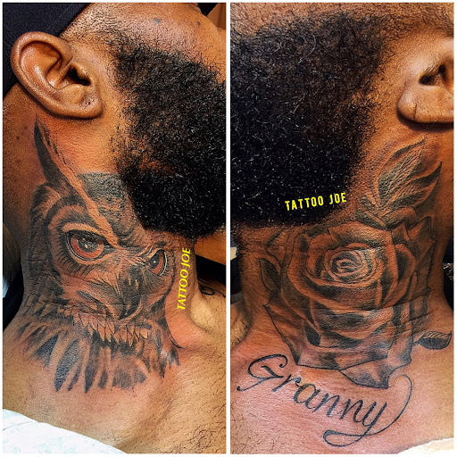 Explore infinity couple tattoo ideas, creative tattoo ideas in Los Angeles, available at Southside Tattoo and Body pierce