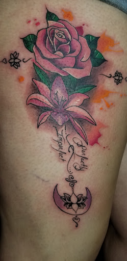 Explore forearm arrow tattoo ideas, creative tattoo ideas in Angola, available at Hoodlum Ink