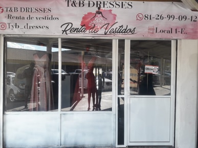 T&B Dresses - Renta de vestidos