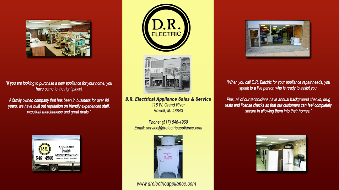 D R Electric Appliance Sales & Services