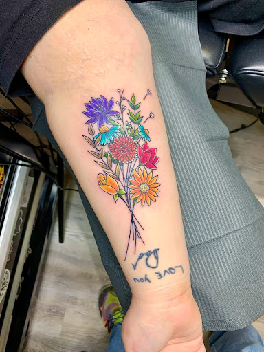 Explore krishna tattoo ideas, creative tattoo ideas in Greensboro, available at Dogwood Ink