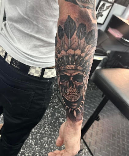 Explore chicago bulls tattoo ideas, creative tattoo ideas in Fort Myers, available at Loyal 2 The Coil Tattoos & Piercings (Edison Mall Location Entrance F)
