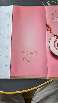 Café Le Lula's Coffee à Honfleur (la carte)
