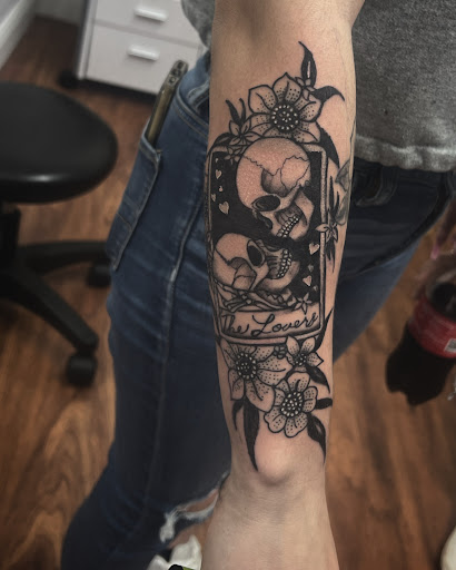 Explore easy tattoo cover up ideas, creative tattoo ideas in Cocoa, available at Rorschach Tattoo Shop and Piercing Studio