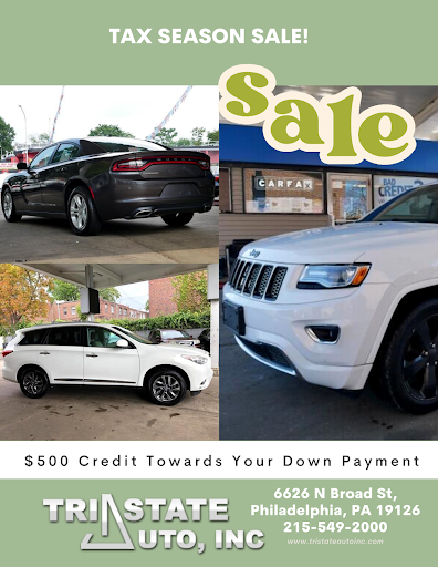 Car Dealer «Tri-State Auto», reviews and photos, 6626 N Broad St, Philadelphia, PA 19126, USA
