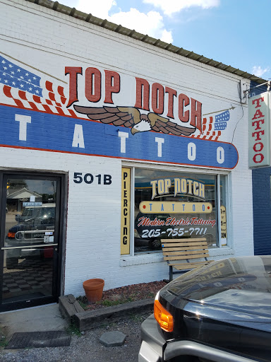 Tattoo Shop «Top Notch Tattoo», reviews and photos, 501 7th St S, Clanton, AL 35045, USA