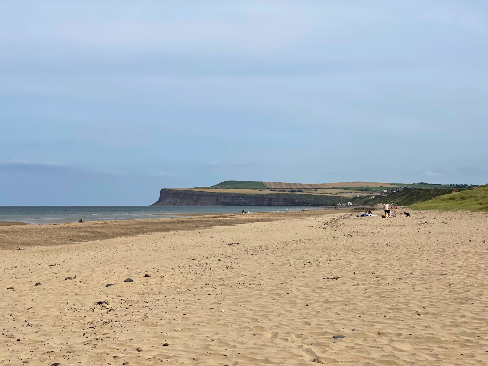 Foto de Praia de Saltburn com baixo nível de limpeza