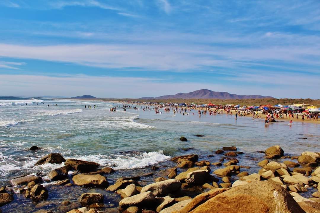 Foto av Penitas beach med lång rak strand
