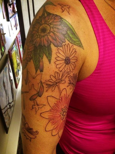 Explore small ocean tattoo ideas, creative tattoo ideas in Fredericksburg, available at Figure 8 Ink Studios