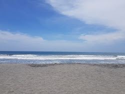 Foto di San Marcelino beach con una costa dritta