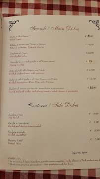 O'Murzill à Sorrento menu