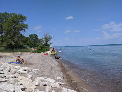 Photo of Fort Gratiot Beach and the settlement