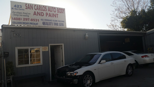 Auto Body Shop «San Carlos Auto Body & Repair», reviews and photos, 423 W San Carlos St, San Jose, CA 95110, USA
