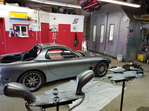 Auto Body Shop «C & F Auto Custom & Frame», reviews and photos, 14 E St, Lowell, MA 01851, USA