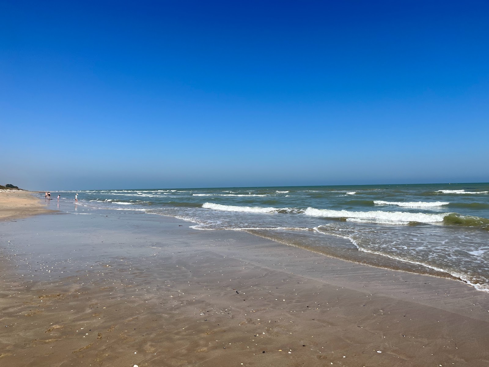 Foto de Playa de Utah con recta y larga