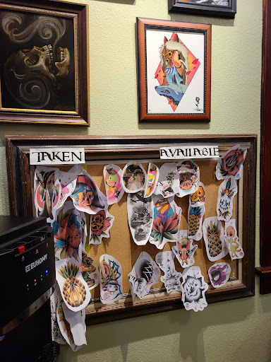 Explore joker hand tattoo ideas, creative tattoo ideas in San Diego, available at Bearcat Tattoo Gallery