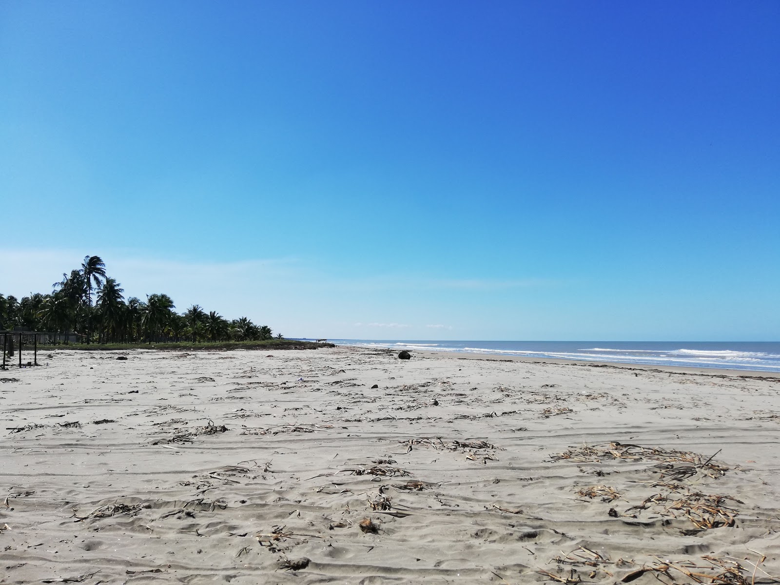 Fotografija Playa Pico de Oro z svetel pesek površino