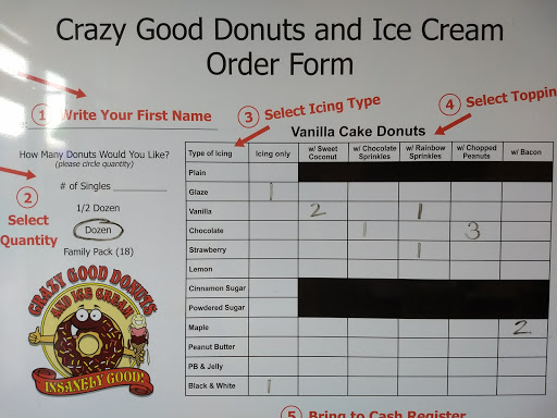 Donut Shop «Crazy Good Donuts & Ice Cream», reviews and photos, 2201 Upton Dr #904, Virginia Beach, VA 23454, USA