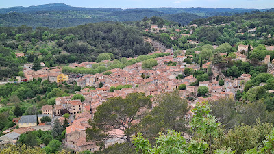 Table d'orientation de la Croix du Castellas à Barjols